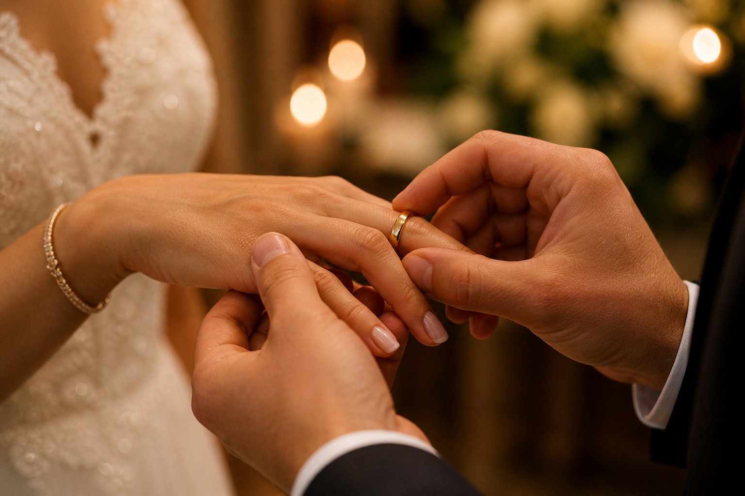 Ceremonia matrimonial argollas